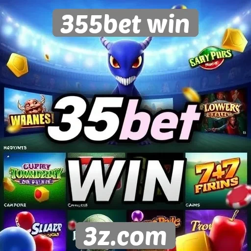 Diversidade de jogos disponíveis na 355bet win